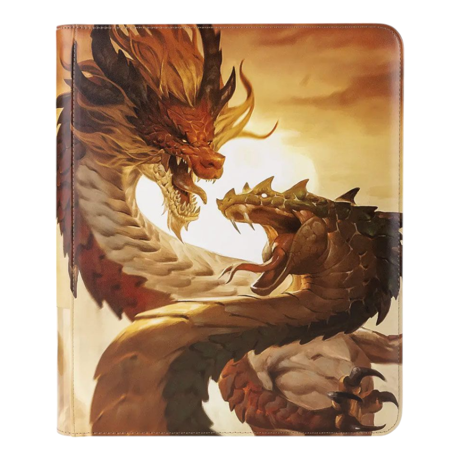 Dragon Shield Card Codex Zipster Binder Year of the Wood Snake 360 Card Capacity