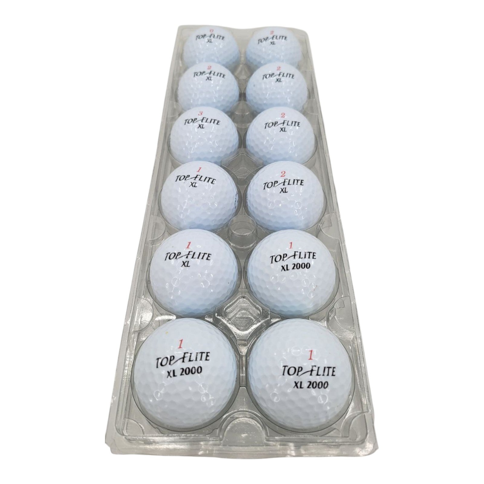 Top Flite XL And XL 2000 Golf Balls - 1 Dozen