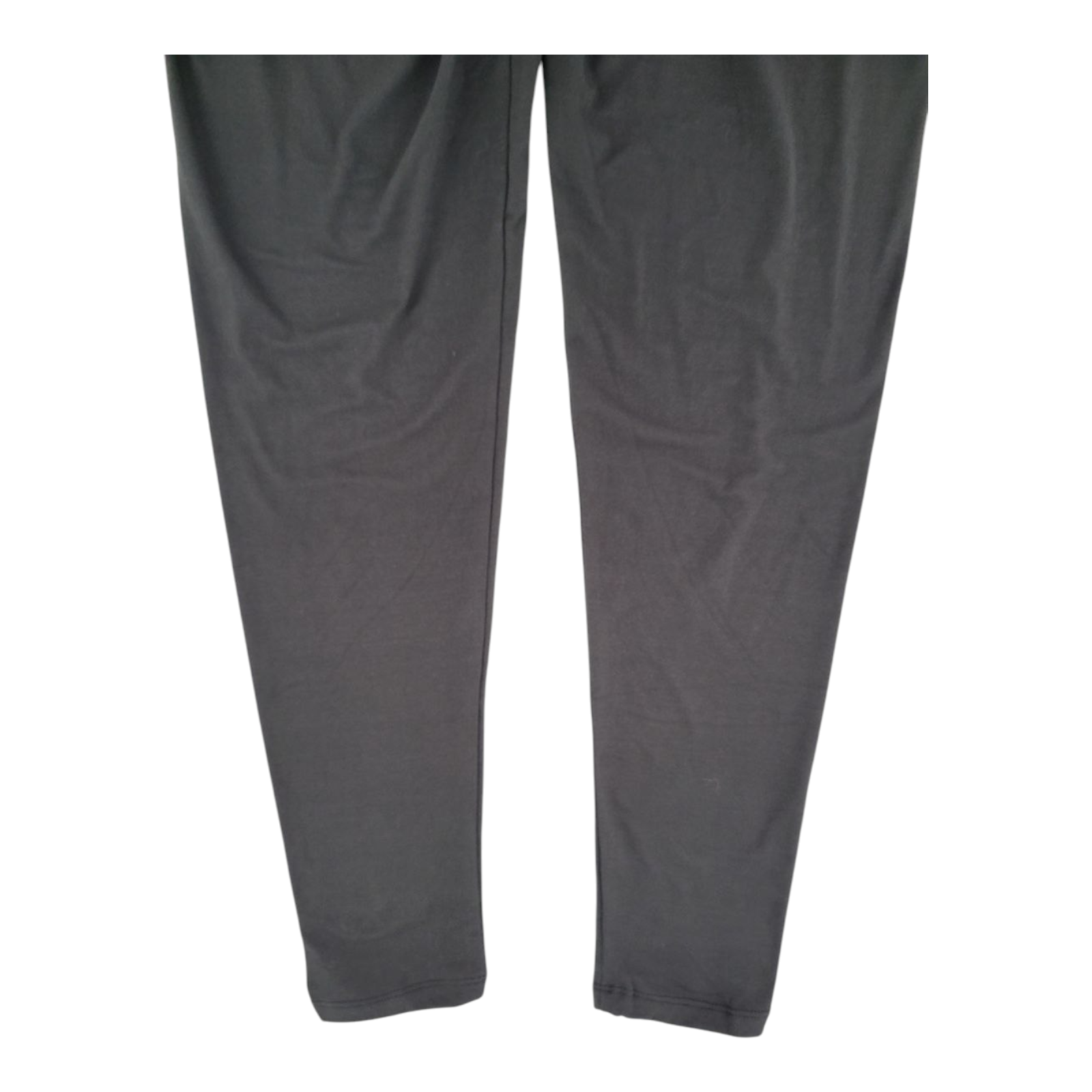 Satina Womens Gray Leggings High Waist Stretch Pull-On Pants One Size 151338