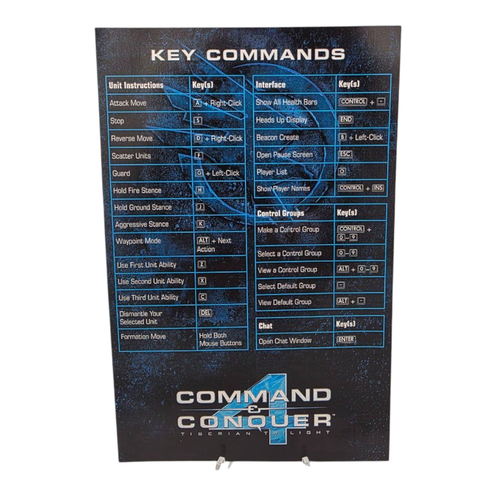 Command & Conquer 4 Tiberian Twilight PC DVD ROM Game Complete Tested 2010