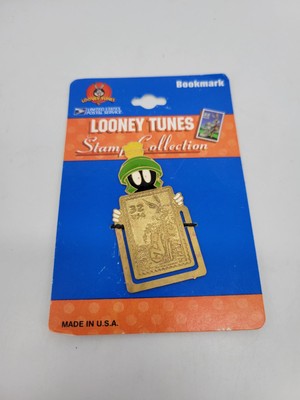 1997 Looney Tunes USPS Stamp Collection Enamel Bookmarks