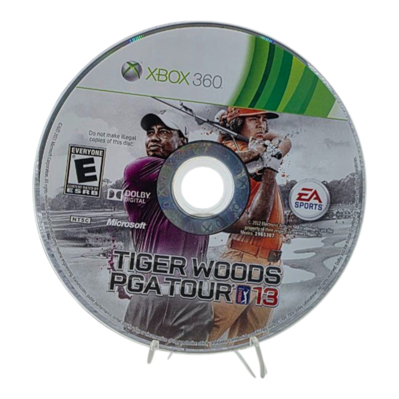 Tiger Woods PGA Tour 13 Xbox 360 Complete Tested 2012 No Manual