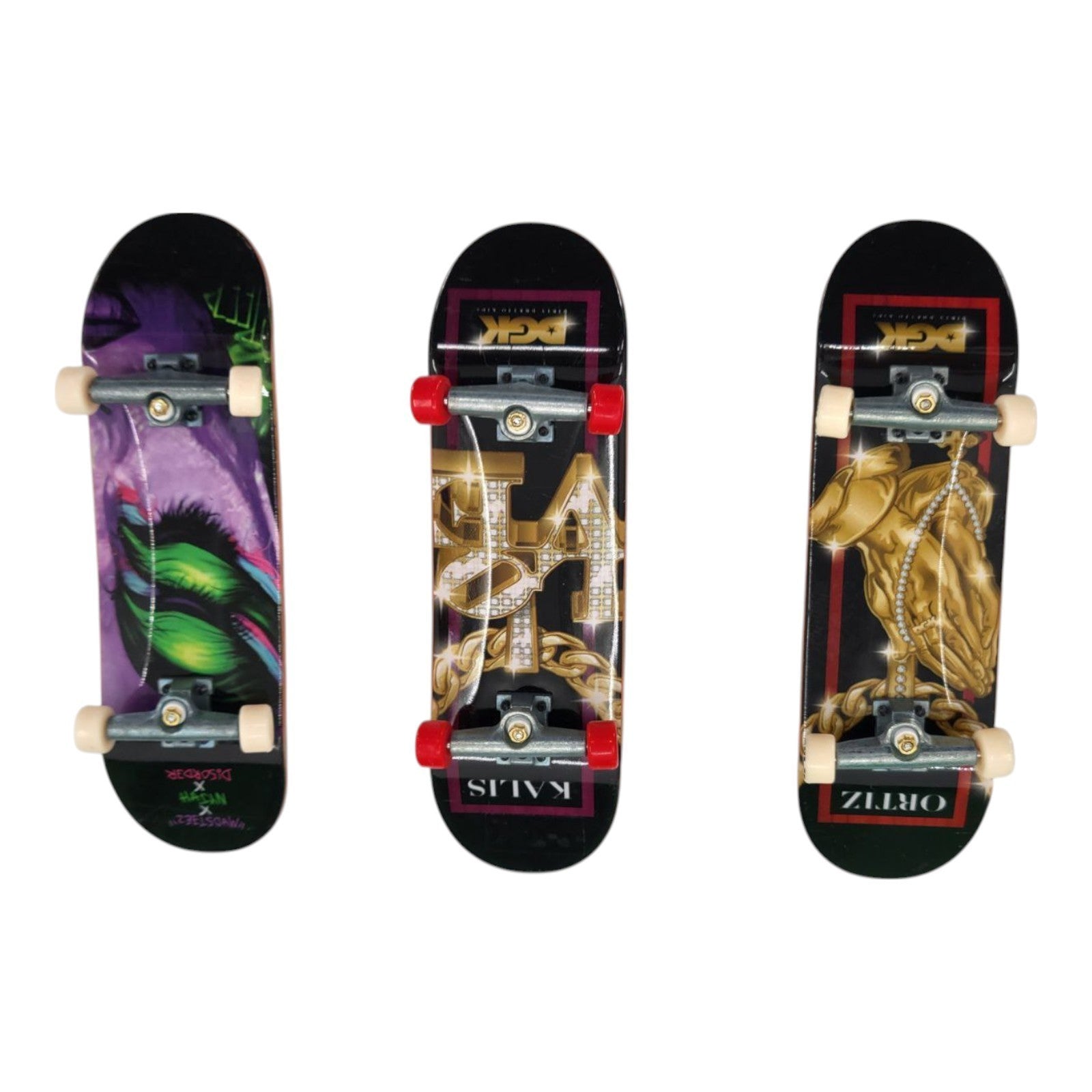 Tech Deck Nyjah Rail Shredded Disorder Skatepark Set w/ 3 Boards