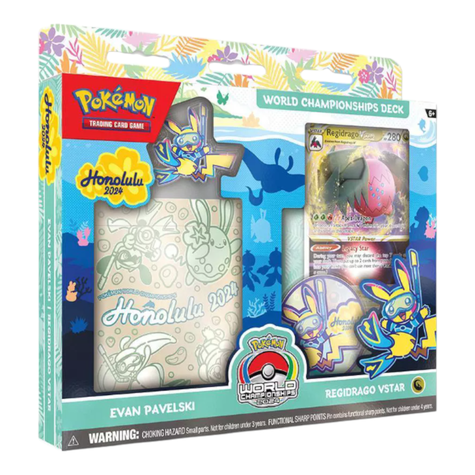 Pokémon TCG 2024 World Championships Deck Evan Pavelski Regidrago Vstar