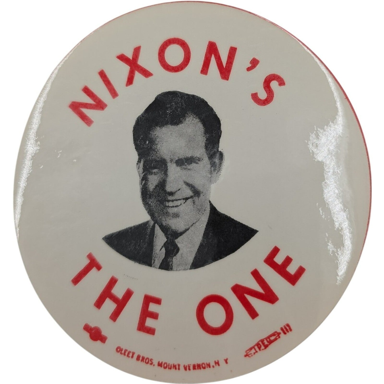 Richard Nixon The One Campaign Sticker