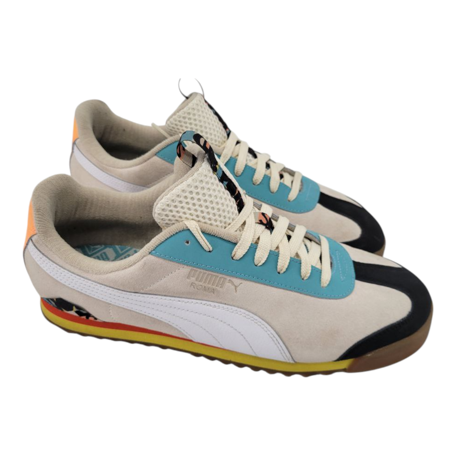 Puma Roma Basic HC 38710301 Mens Multicolor Suede Lifestyle Sneakers Shoes US 11