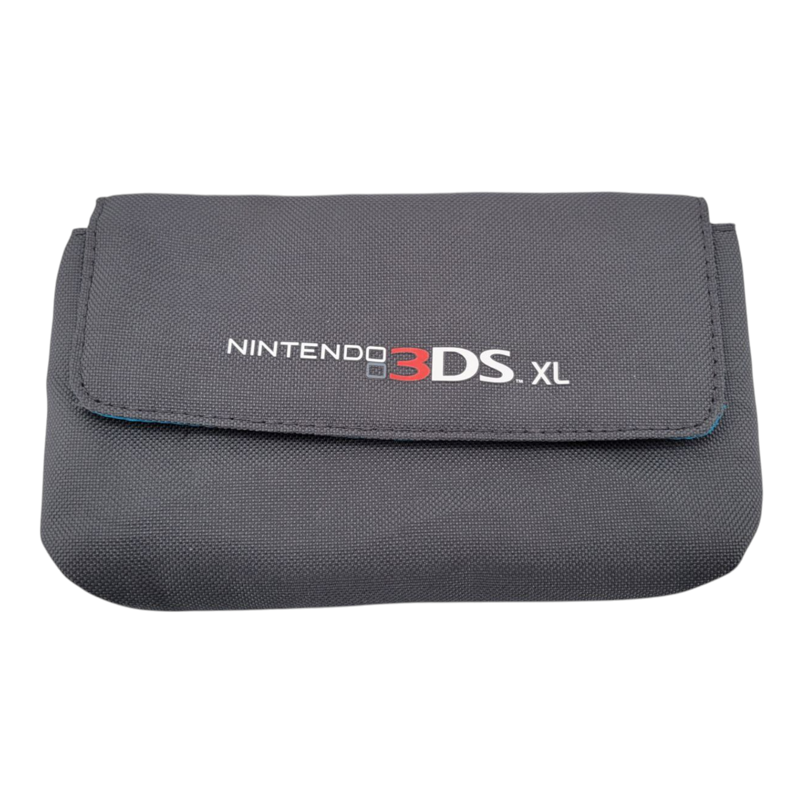 Nintendo 3DS XL Gray Hook and Loop Closure Soft Carrying Pouch Case