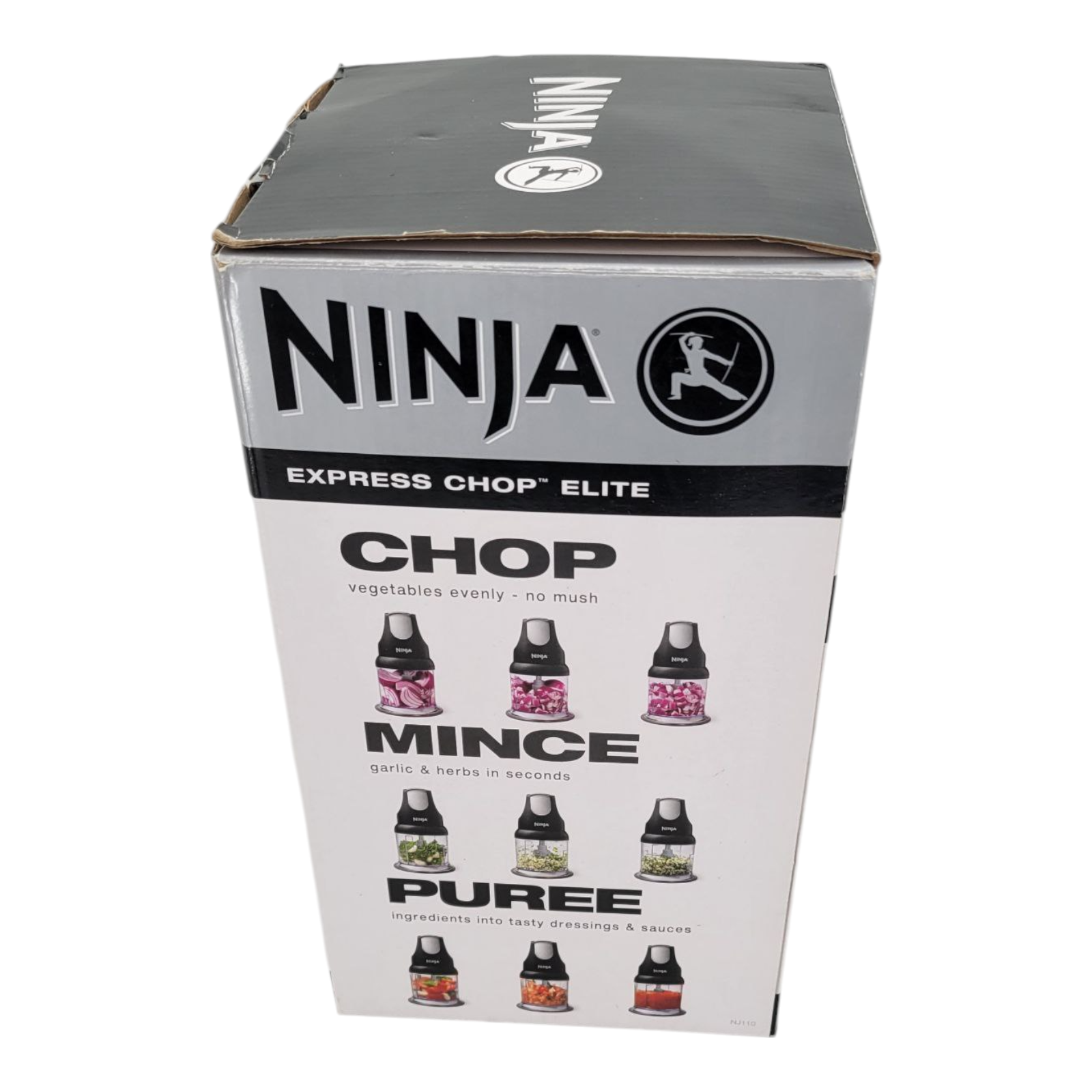 Ninja Food Chopper Express Chop 200W 16 Oz Bowl for Mincing Grinding Blending