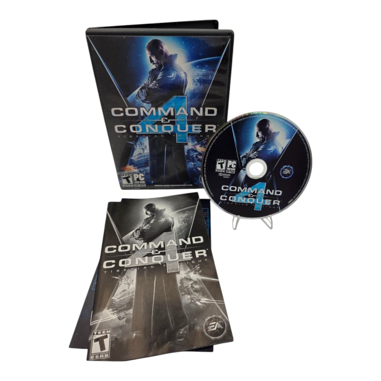 Command & Conquer 4 Tiberian Twilight PC DVD ROM Game Complete Tested 2010