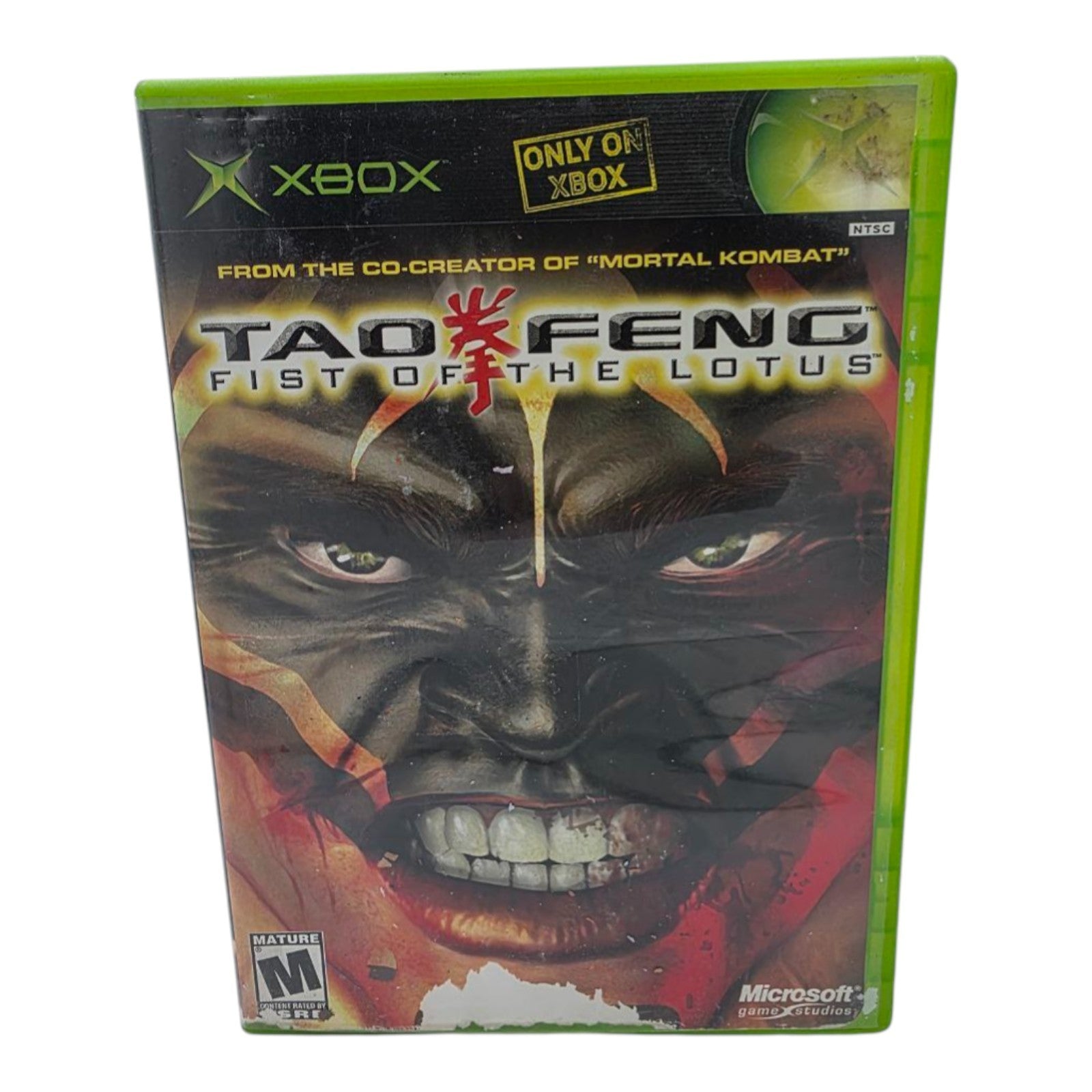 Tao Feng Fist of the Lotus Xbox 2003 Fighting Video Game Tested No Manual