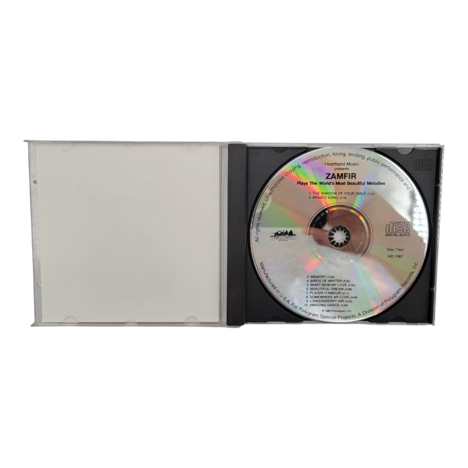 Readers Digest Light Classics Kenny G and Zamfir 6 CD Bundle