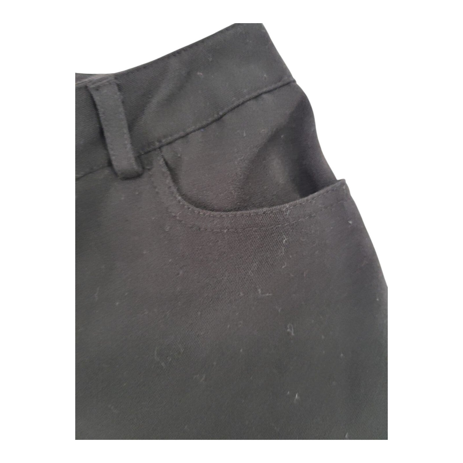 Rafaella Black Bootcut Dress Pants Size 2P Mid Rise Stretch