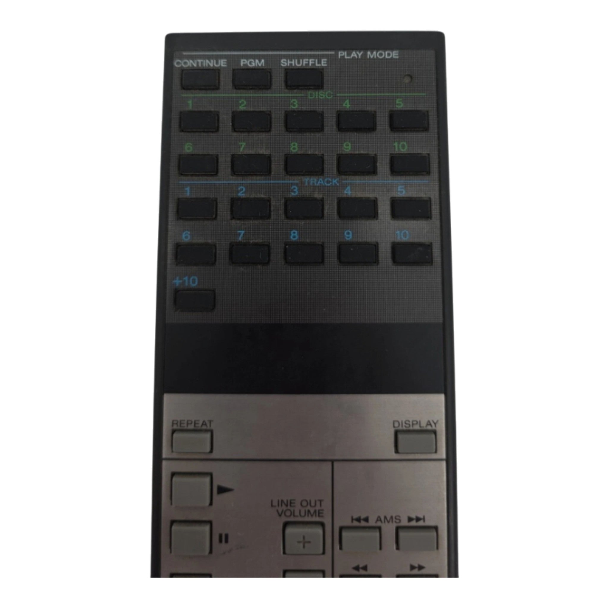 Genuine Sony RM-D110 CD Player Remote Control Tested Working