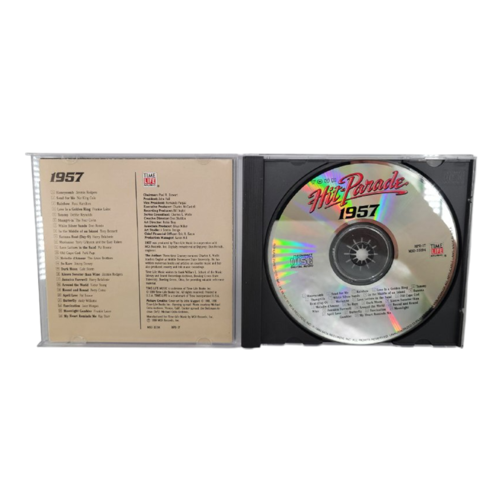 Readers Digest Remembering the 50s and 1957 Your Hit Parade 4 CD Bundle