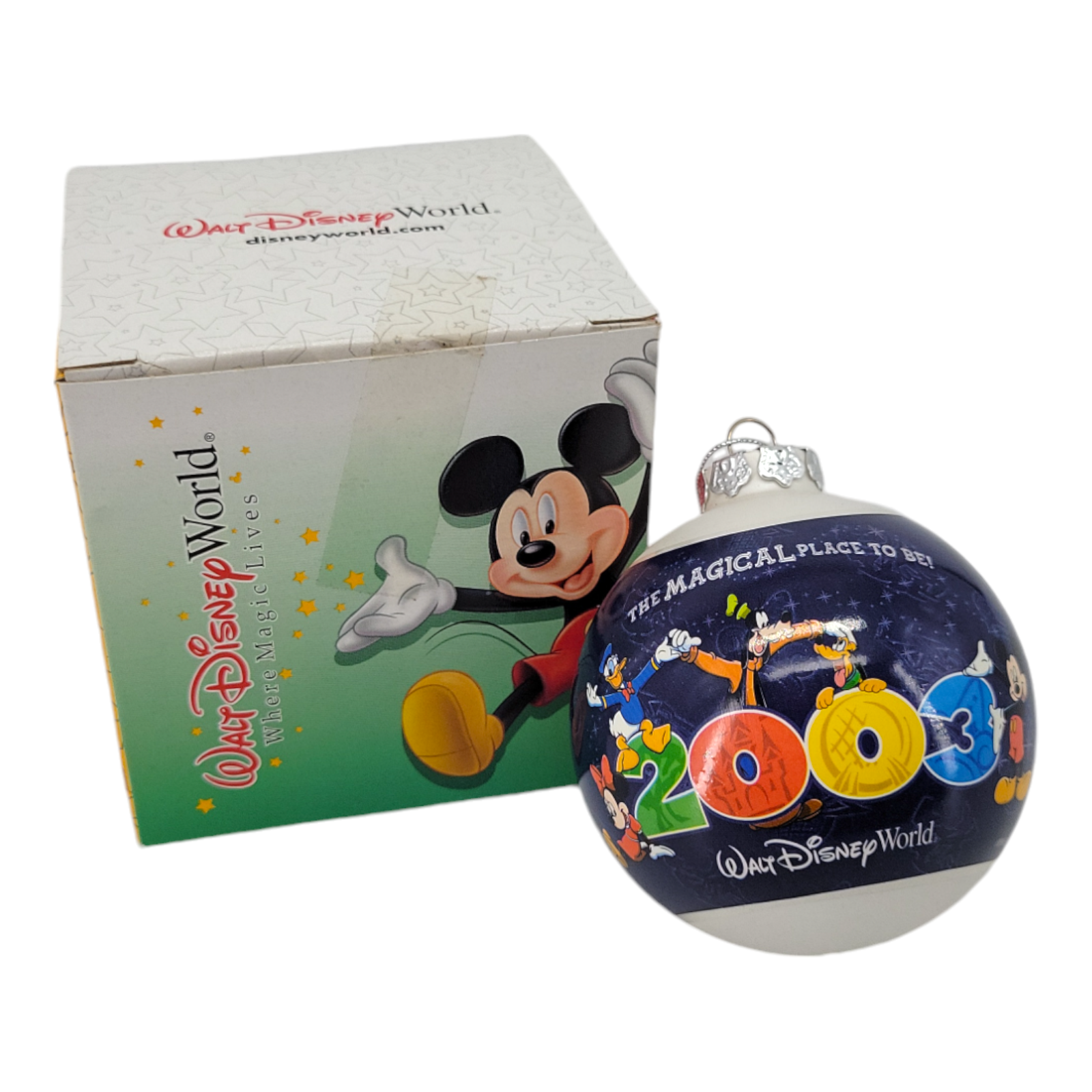 2003 Walt Disney World The Magical Place To Be Christmas Ornament