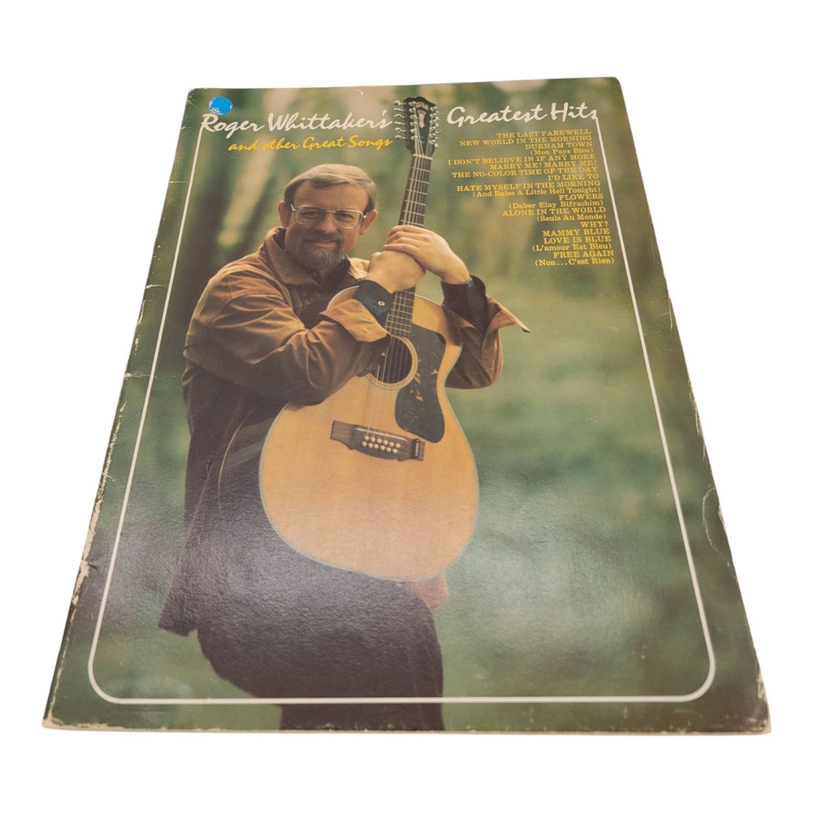 Roger Whittakers Greatest Hits and Other Great Songs Songbook Croma Music 1979