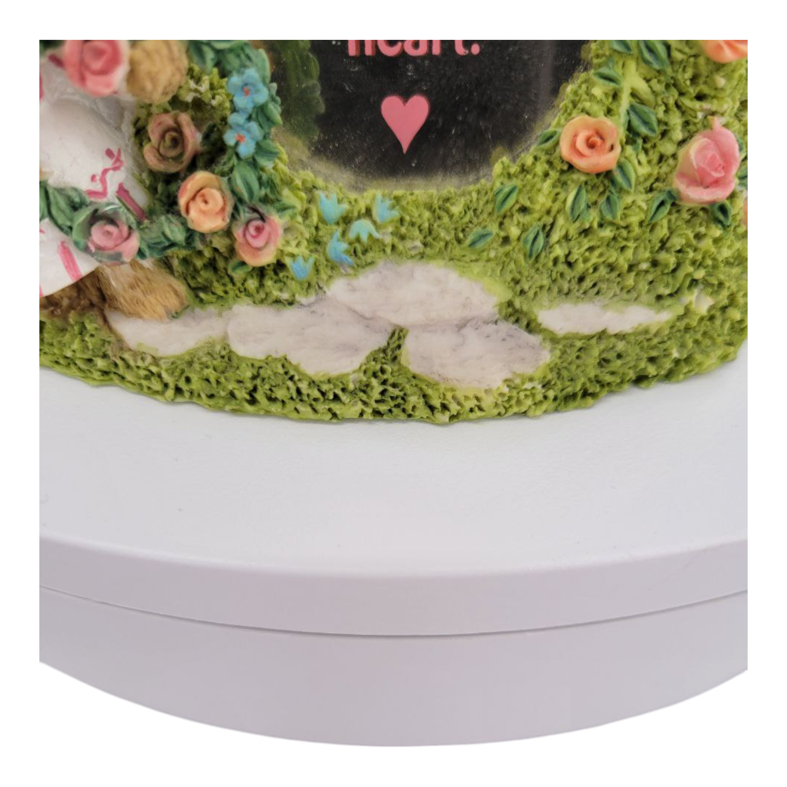 Cheerful Reflections Mirror You Are Always In My Heart Teddy Bear Figurine