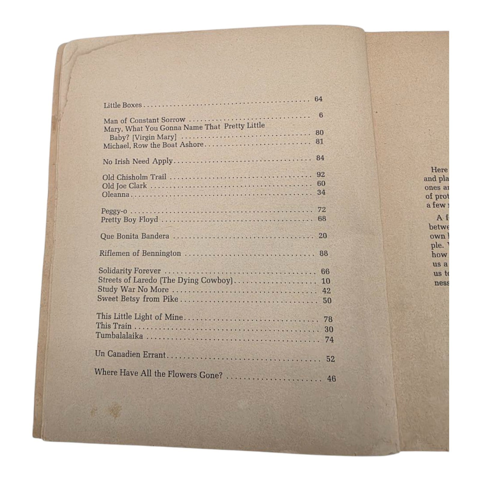 Folksong Festival 47 Favorites to Play and Sing Vintage Music Songbook