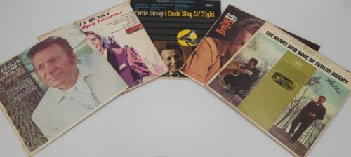Vintage - The Heart and Soul of Ferlin Husky - Vinyl LP Five Album Bundle