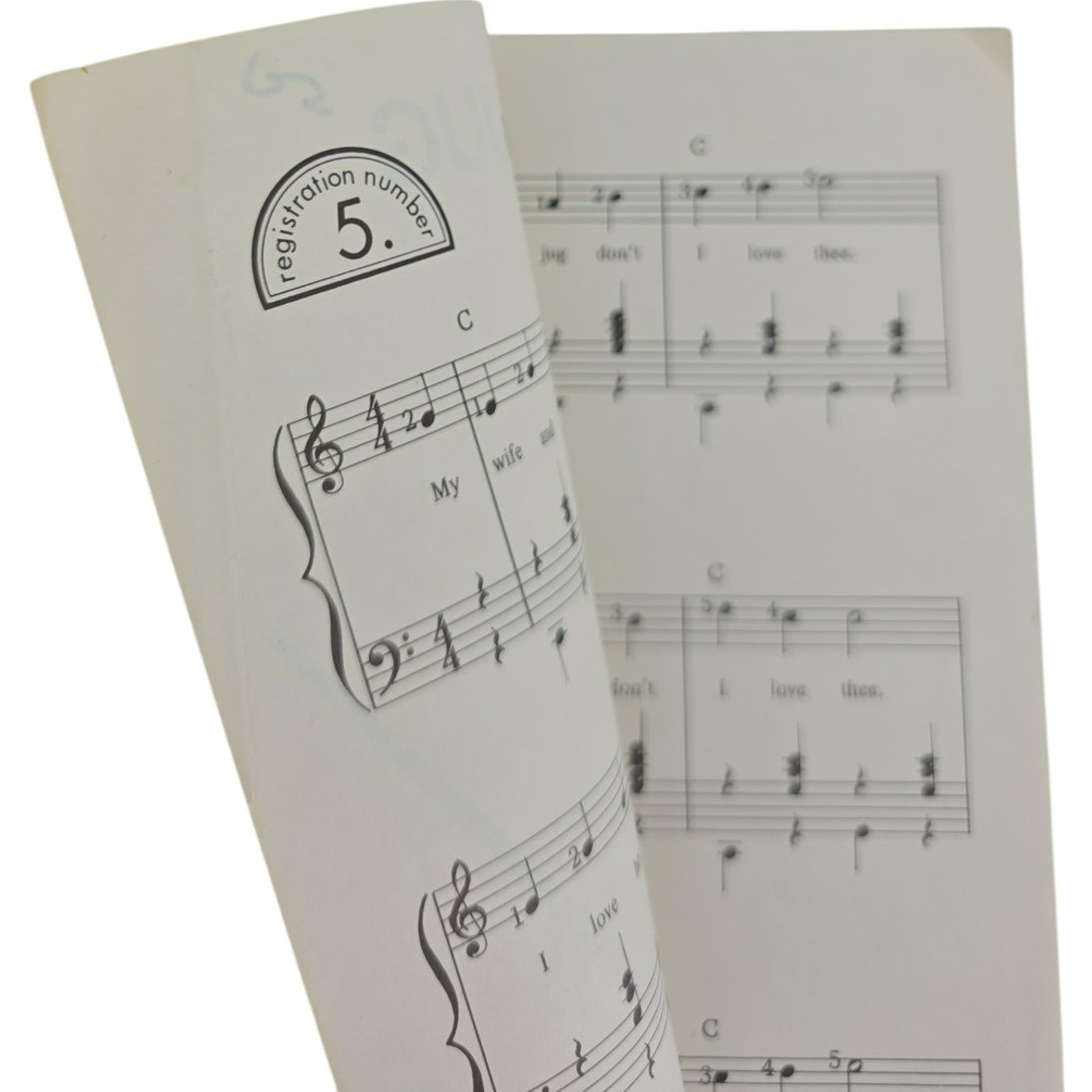 Vintage 1971 Sheet Music Little Brown Jug Kimball Swinger Organ Course #30