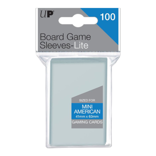 Ultra Pro Deck Protector Mini American Lite Board Game Sleeves – 100 Count