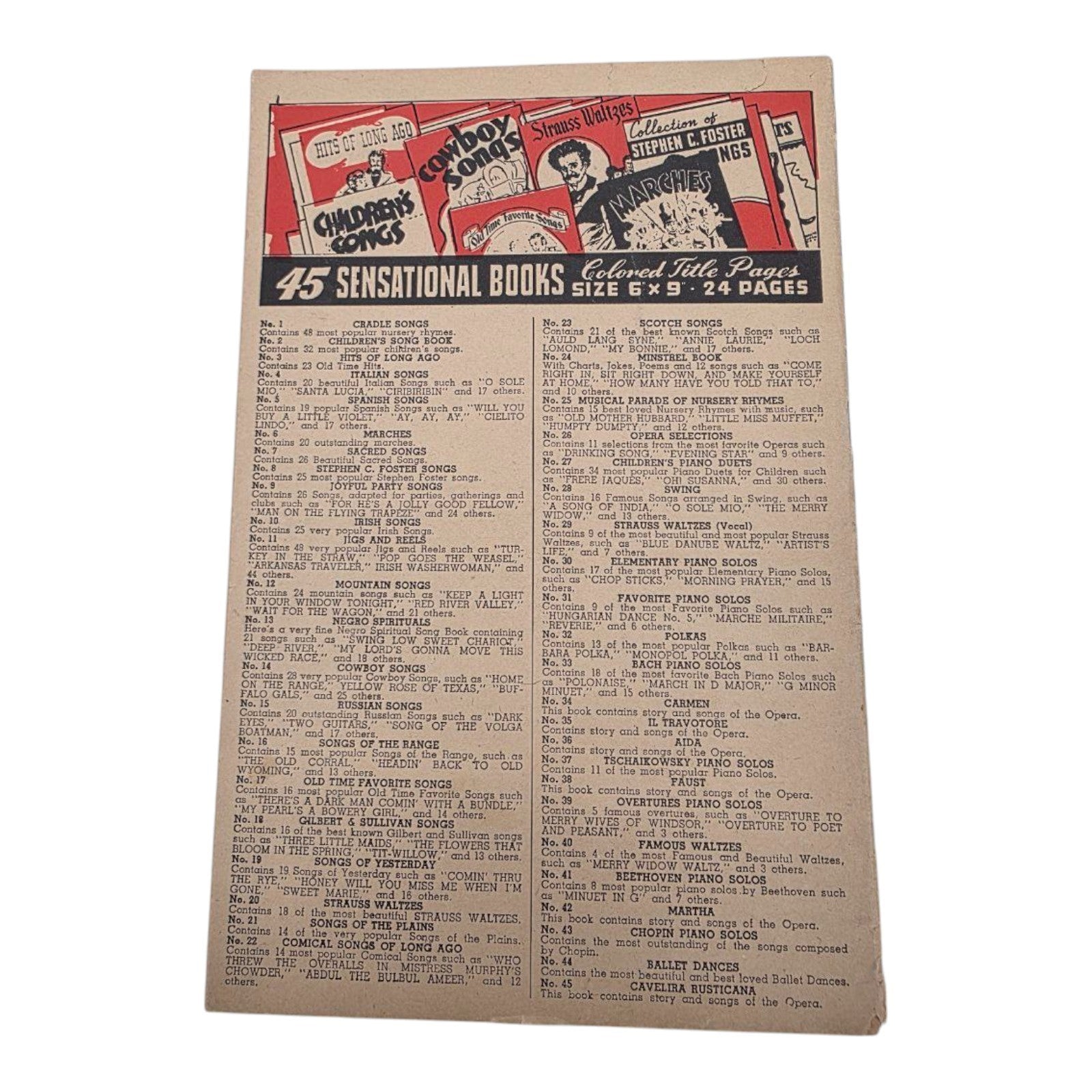 Thirteen Polkas Belmont Music Company 1940 Vintage Dance Music Book