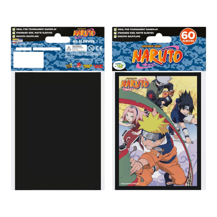 Naruto Konoha Team Card Sleeves 60 Count by Japanime Games