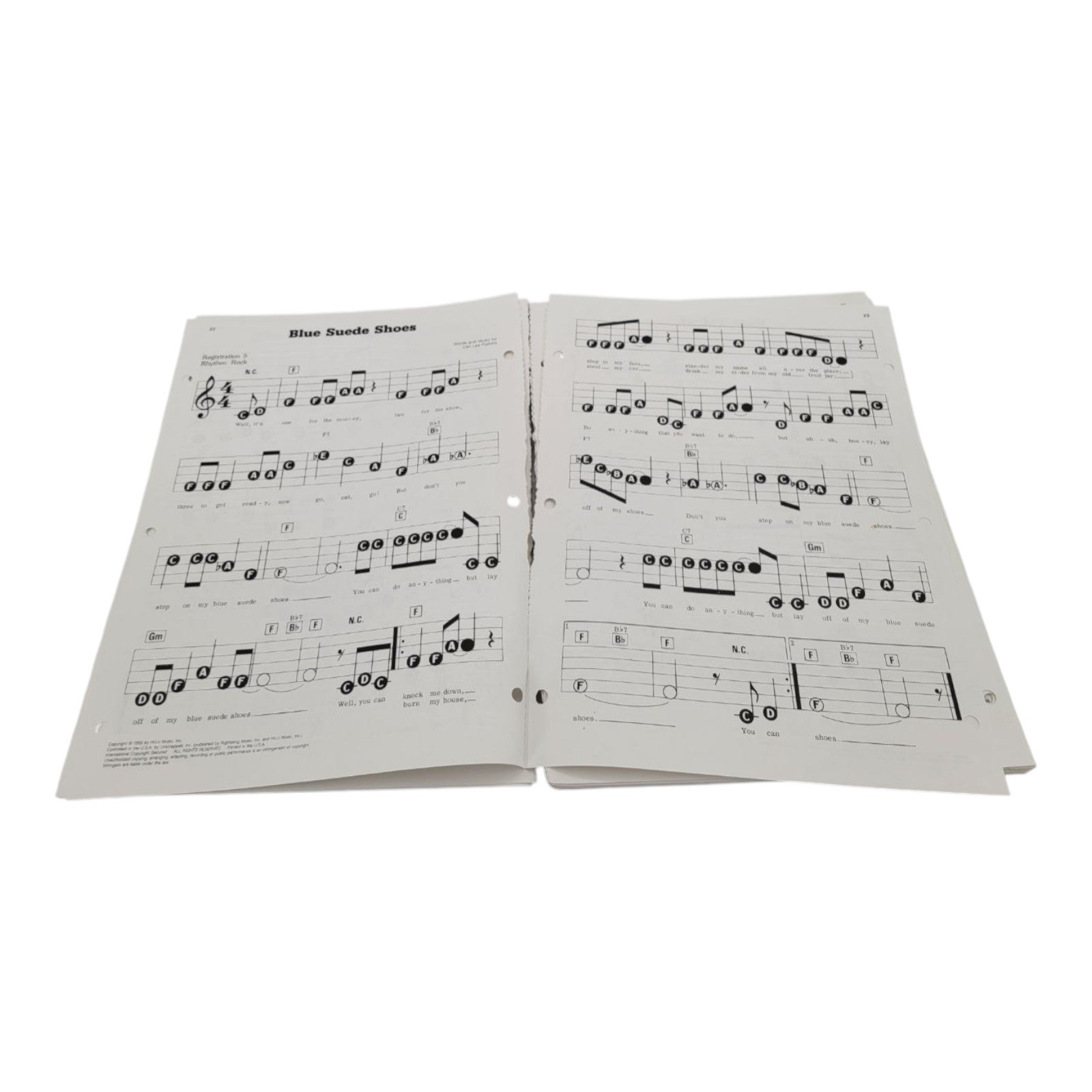 Vintage Hal Leonard E-Z Play Today #231 Songs of the 50s Songbook