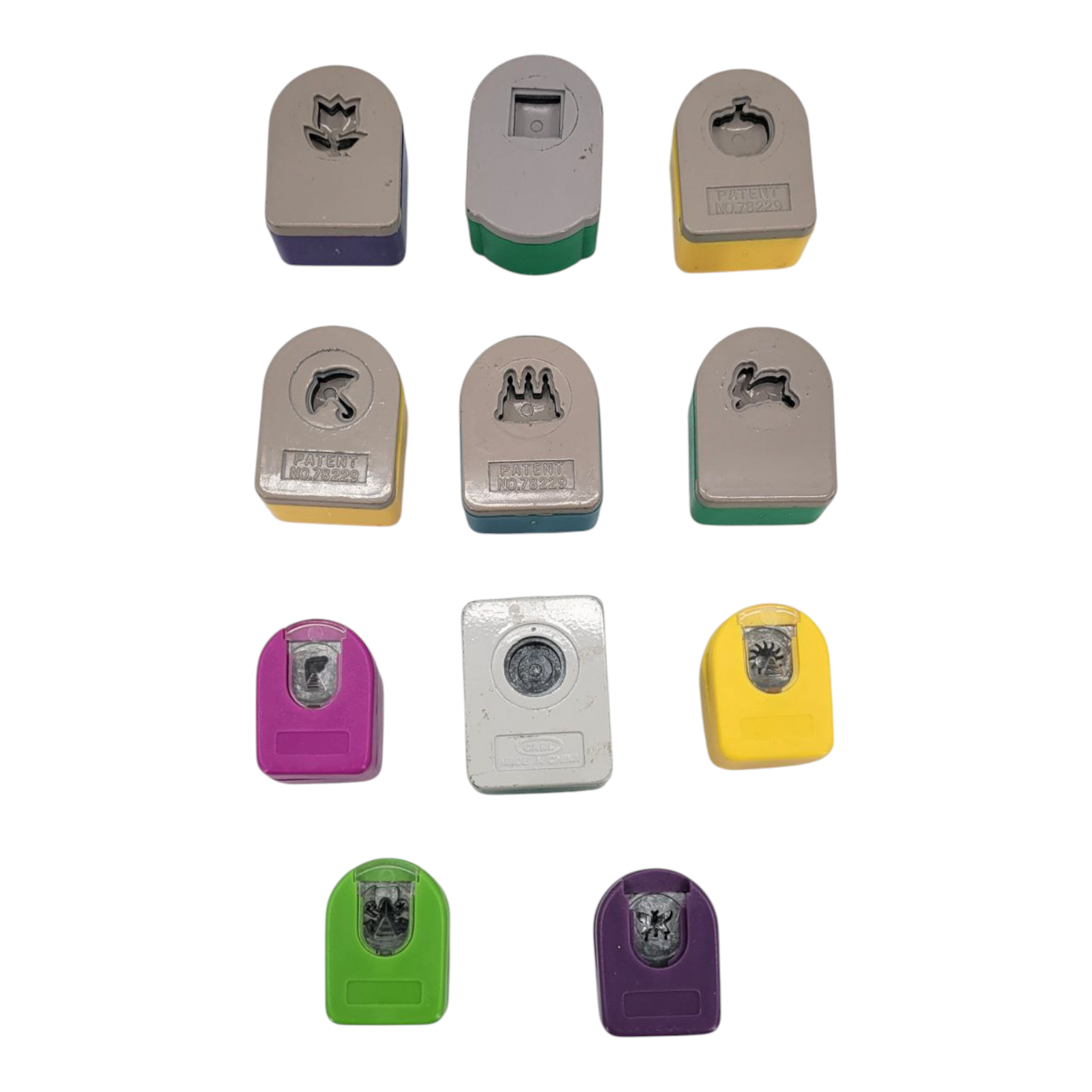 Unbranded Craft Paper Punch 11 Piece - Various Shapes 11 Piece Bundle