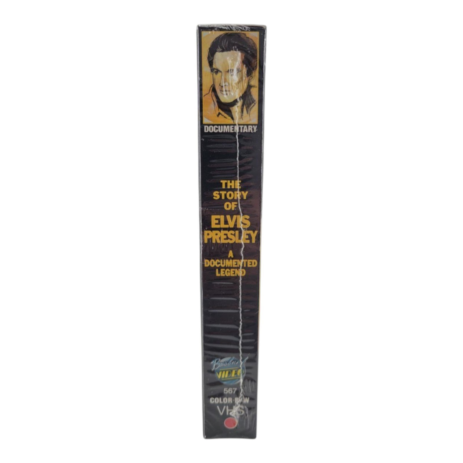 The Story of Elvis Presley VHS 1990 Sealed Documentary A Documented Legend