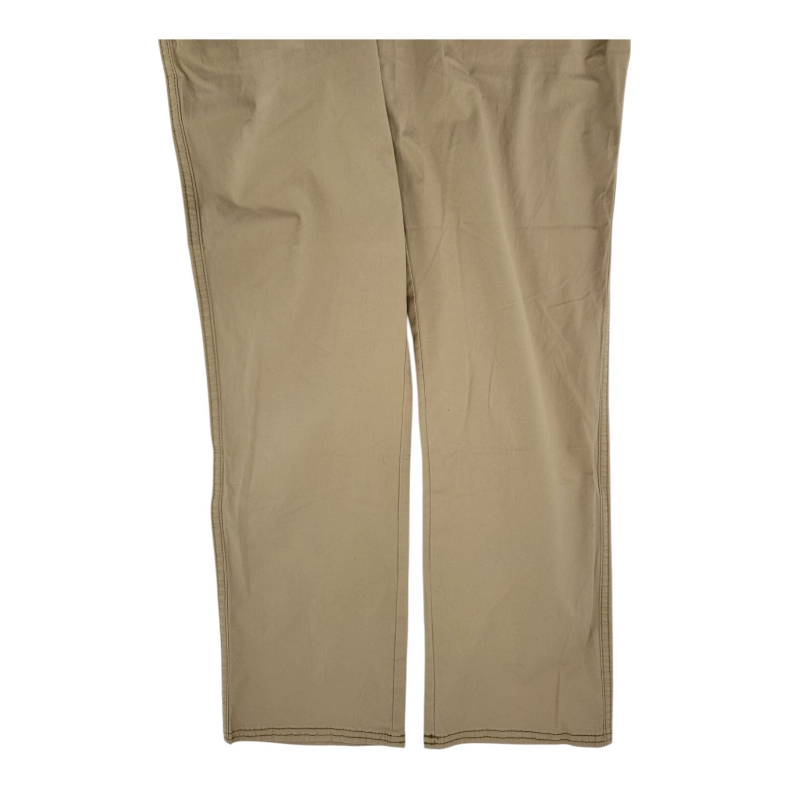 Denali Khaki Chino Pants Mens Flat Front Stretch Casual Size 32x30