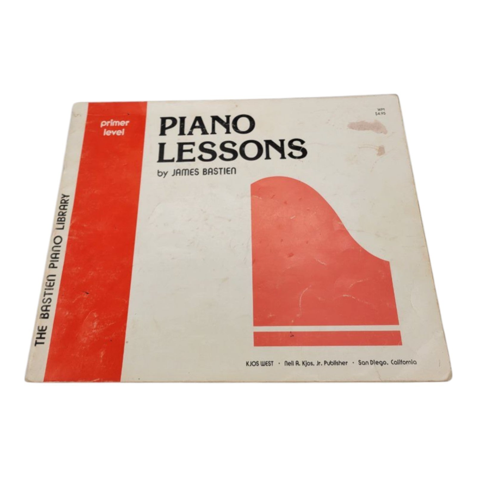 Piano Lessons Primer Level Bastien Piano Library by James Bastien Music Book