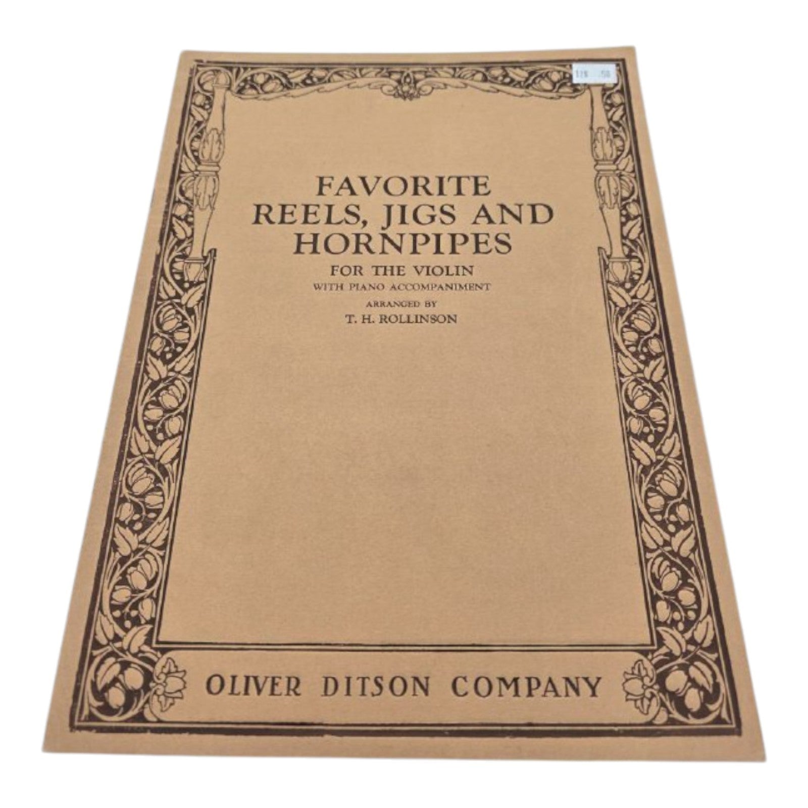 Favorite Reels Jigs and Hornpipes for Violin with Piano Accompaniment Songbook