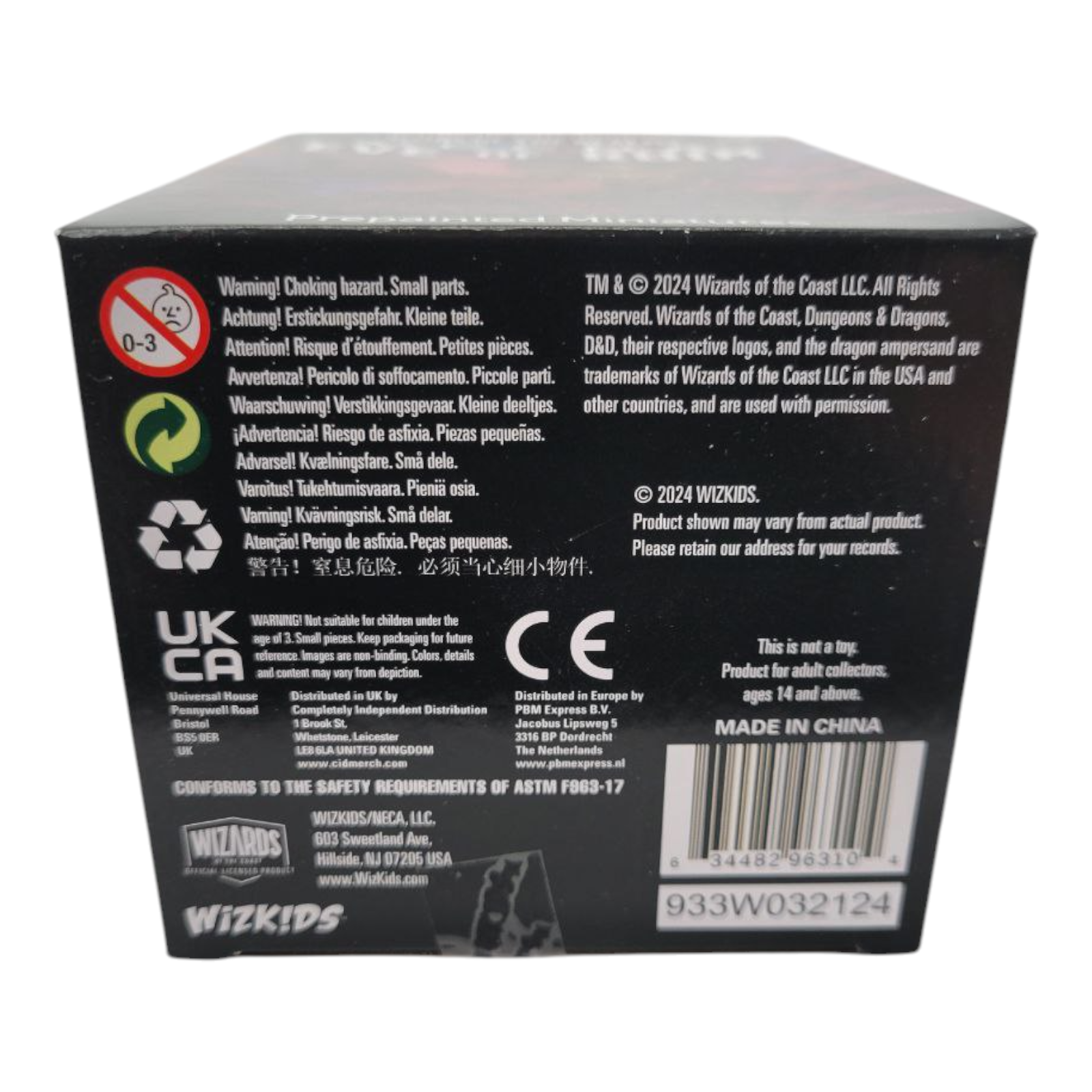 Dungeons & Dragons Icons of the Realms Vecna Eve of Ruin Booster