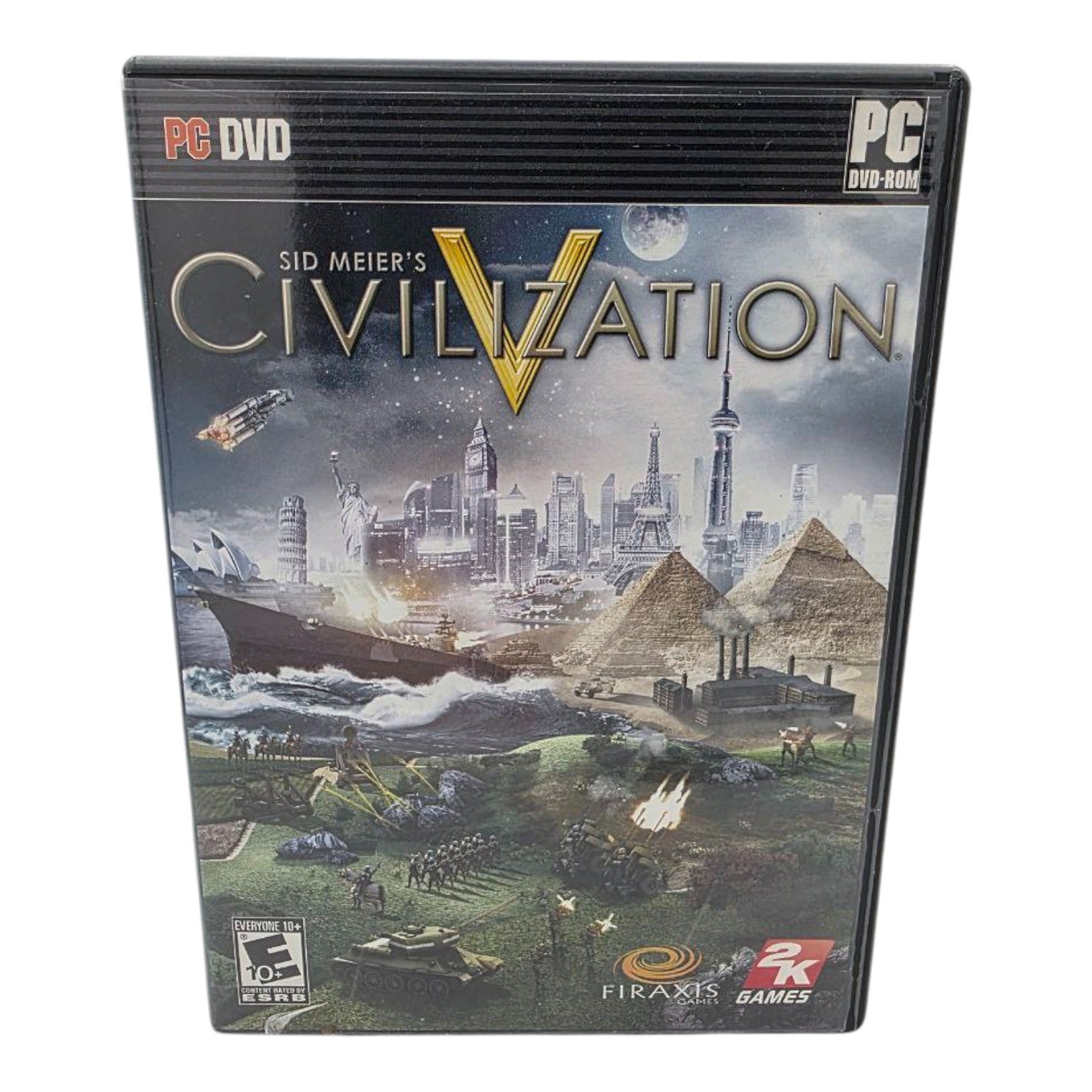Sid Meier's Civilization V PC DVD-ROM Game 2010 Complete CIB 2K Games Tested