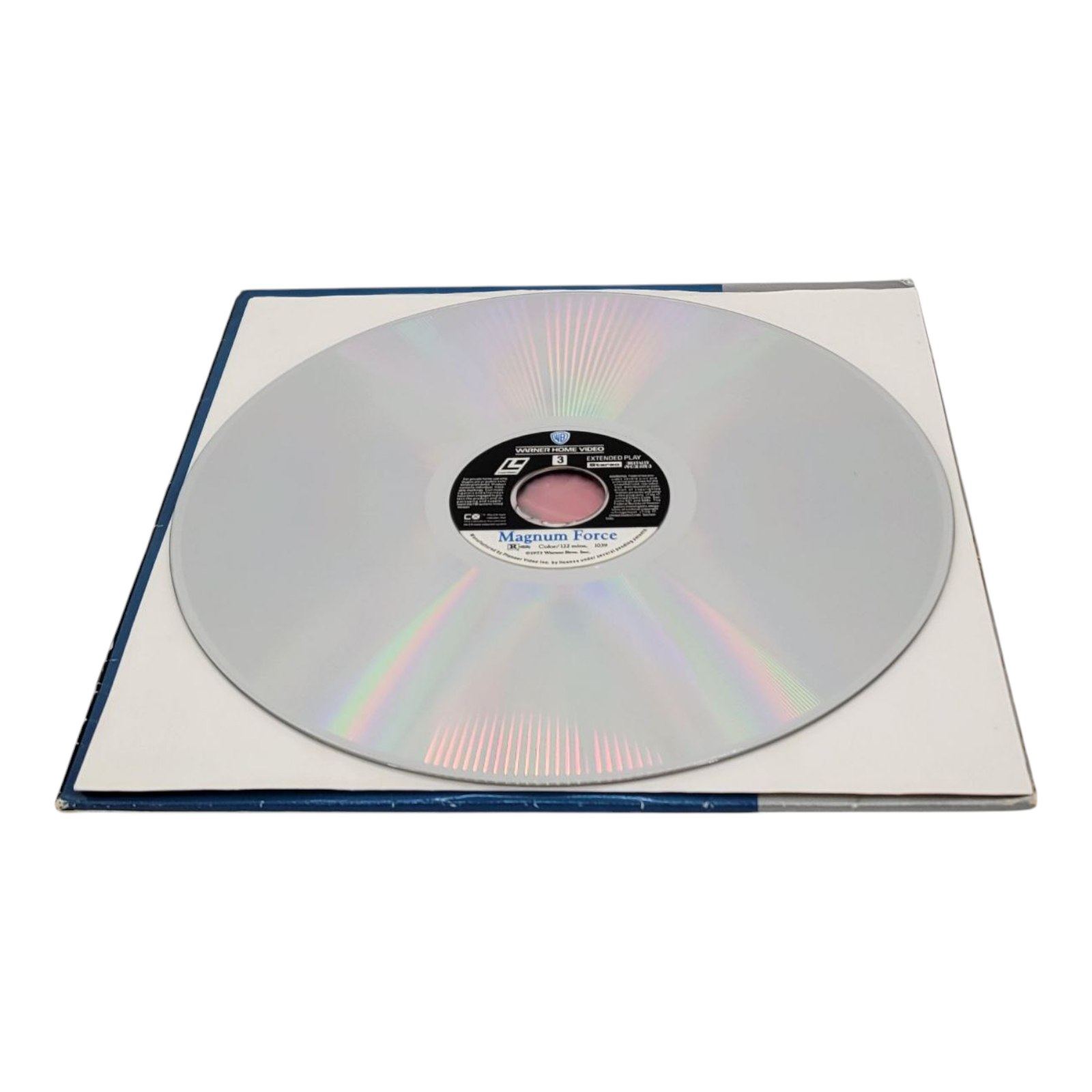 Magnum Force Warner Laserdisc Clint Eastwood Dirty Harry Stereo Extended Play