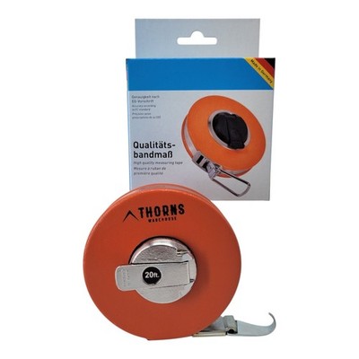 Thorns Warehouse Forestry Diameter Tape 20' Tree Measure Fabric Claw Hook at End