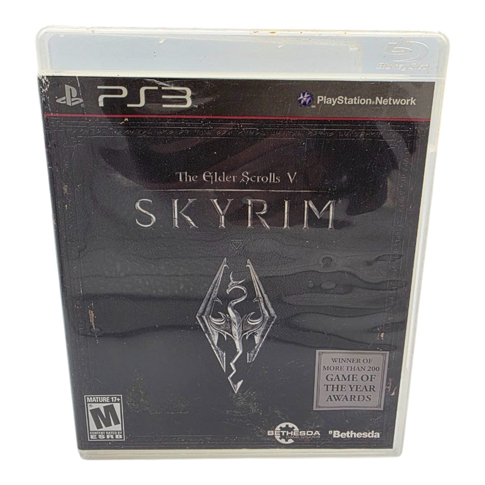 The Elder Scrolls V Skyrim PS3 PlayStation 3 Complete Game Tested 2011 No Manual