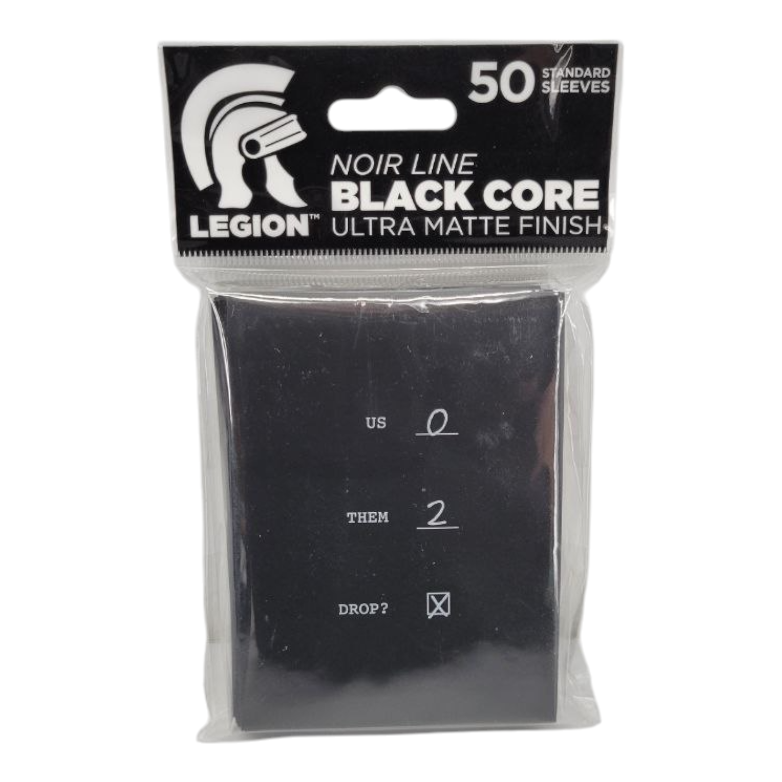 Legion Supplies 0 2 Drop Deck Protector Sleeves 50 Count Matte Finish