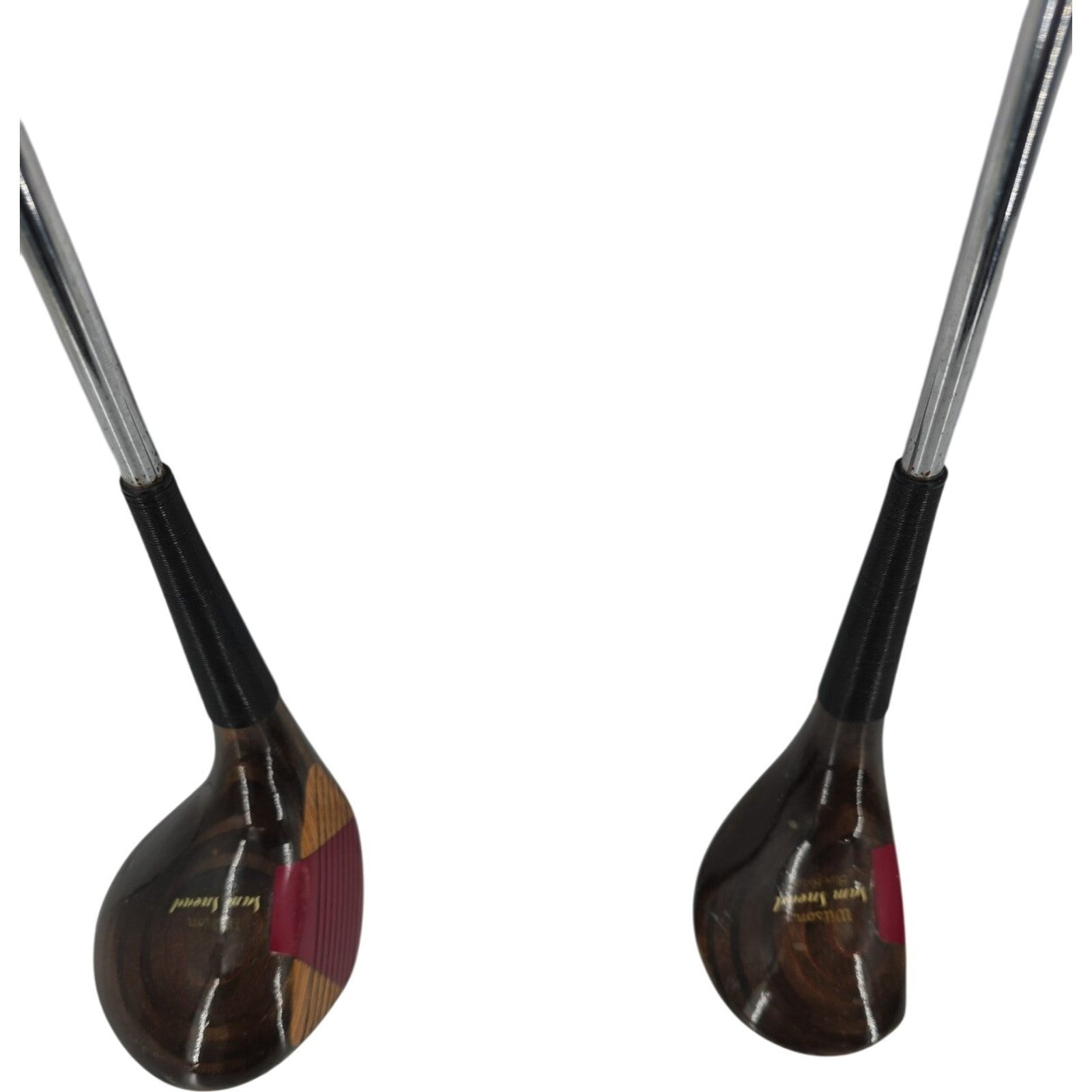 Wilson 4300 Champion Wood Driver & 5 Fairway Wood Persimmon Golf Club Bundle RH