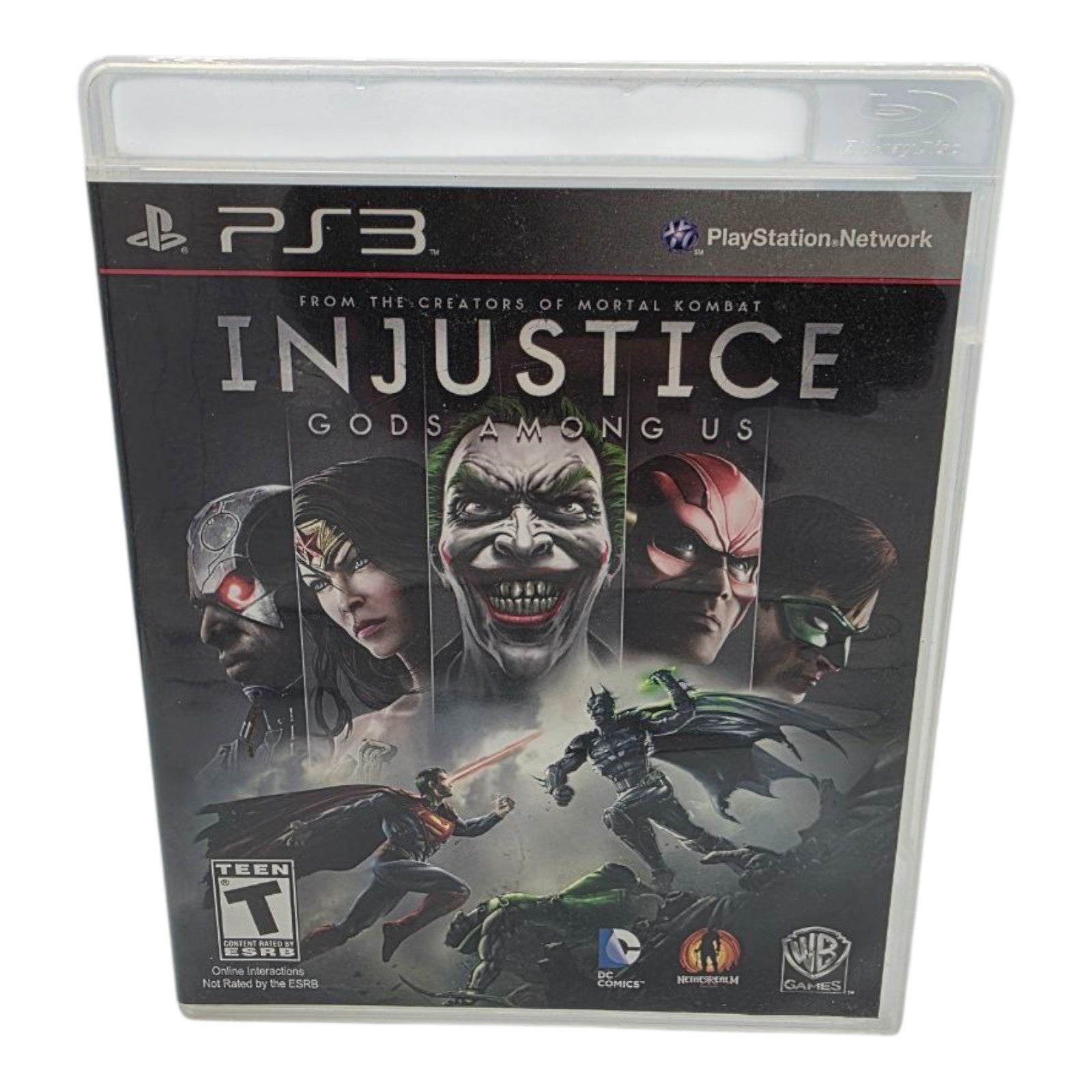 Injustice Gods Among Us PS3 Complete with Manual Tested 2013