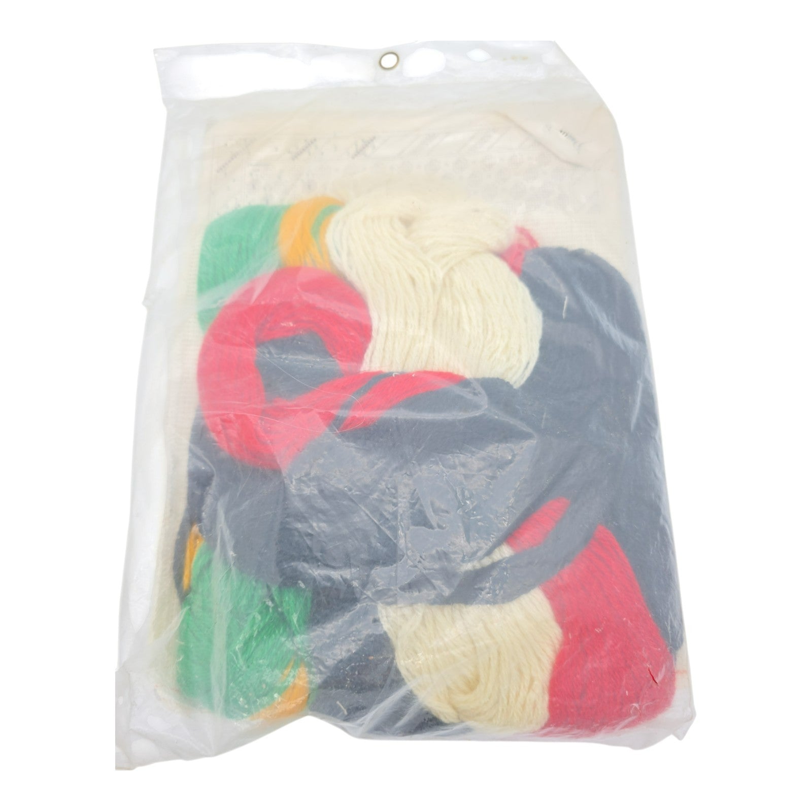 Needlepoint Pillow Kit 1973 Pauline Denham Plaid