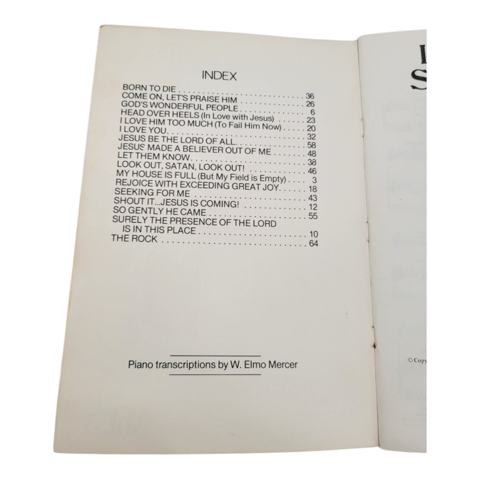 Lanny Wolfe Songs for Trios Vol. 3 SSA SAB w/ Piano by W. Elmo Mercer Songbook