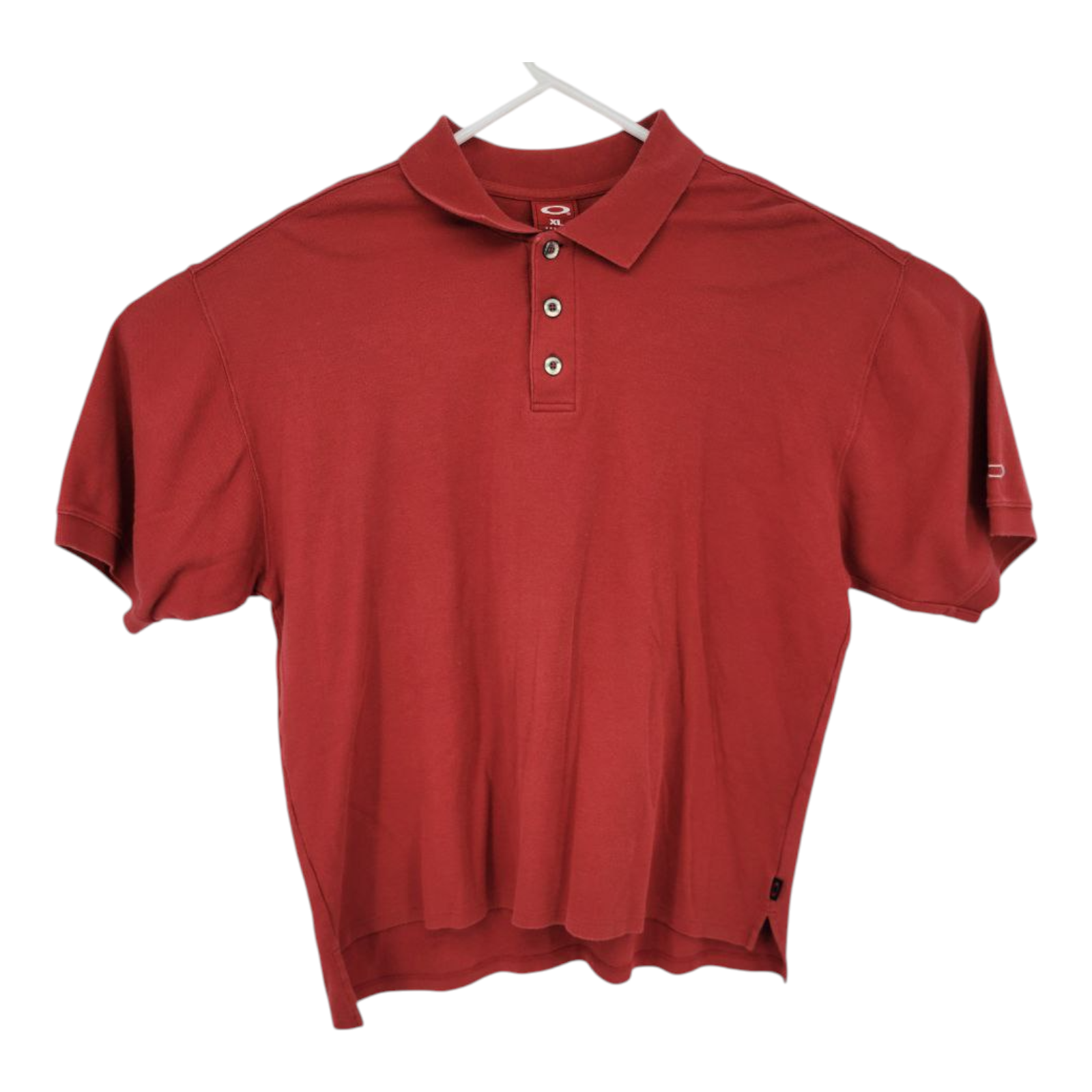 Oakley Red Polo Shirt Short Sleeve Mens Size XL