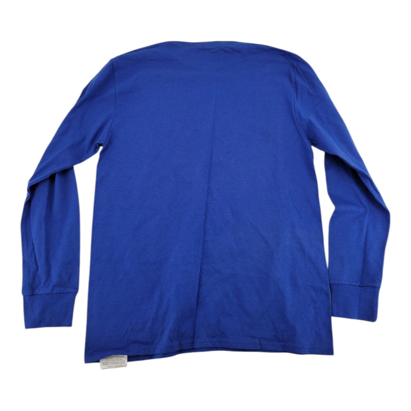 Majestic Cubs 2016 Champions Raise the Flag Long Sleeve Shirt Blue Size M