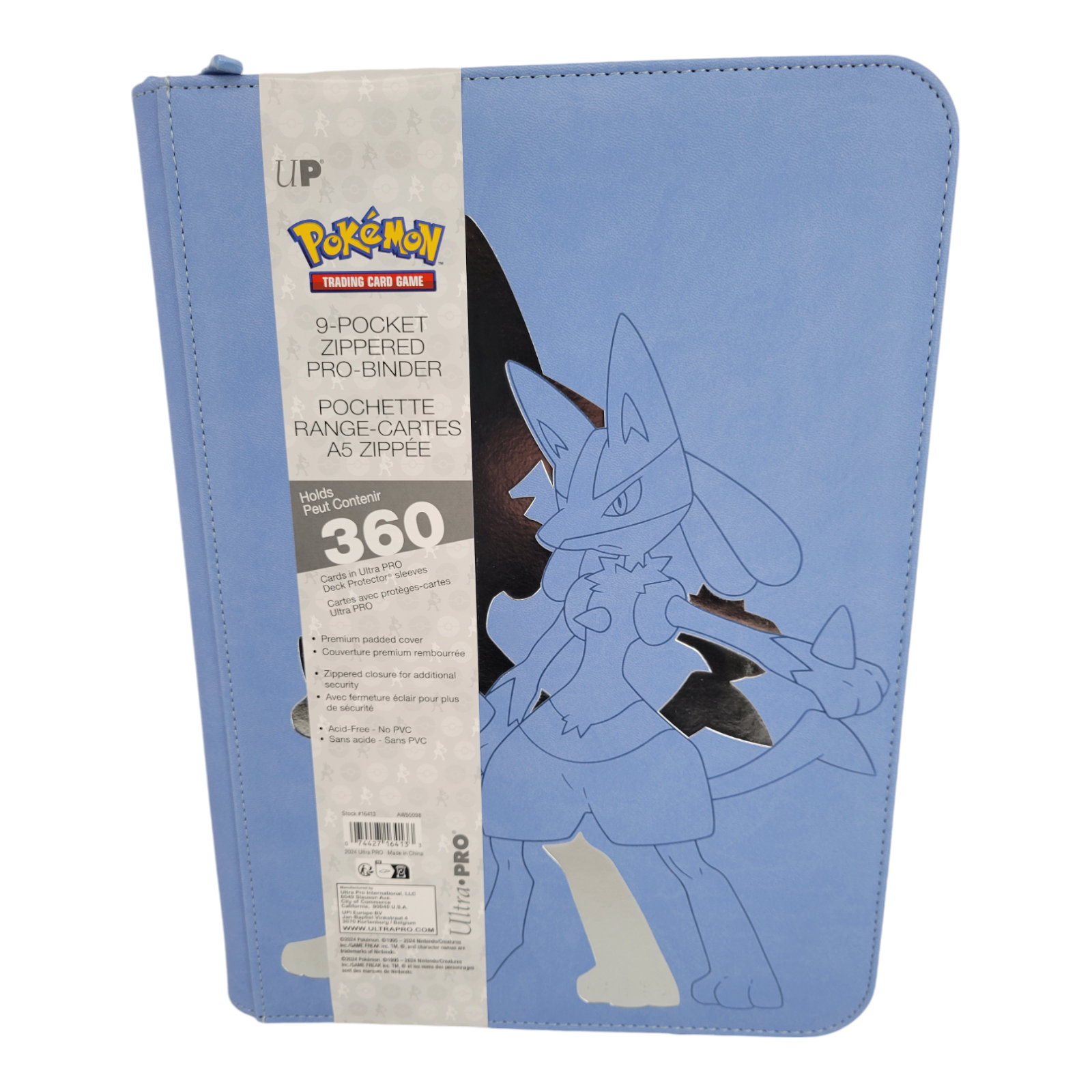 lucario card binder New Ultra PRO Elite Premium Series is available for $31.99 on Amazon! https://t.co/W2L5q0c4bn Sold and shipped by Amazon. #PokemonTCG #ad Pocket PRO Pokemon - Lucario 3 Ring