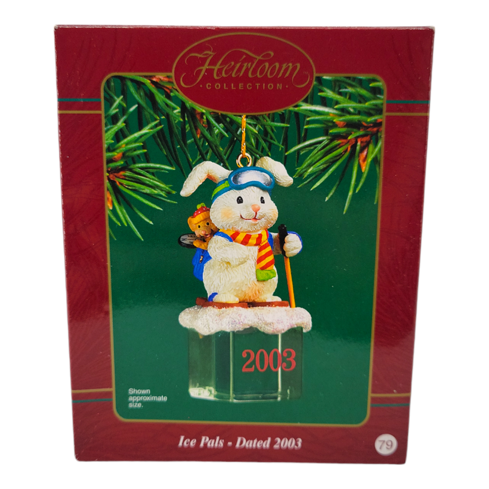 2003 Carlton Cards Heirloom Collection Ice Pals Ornament Twelfth in Series