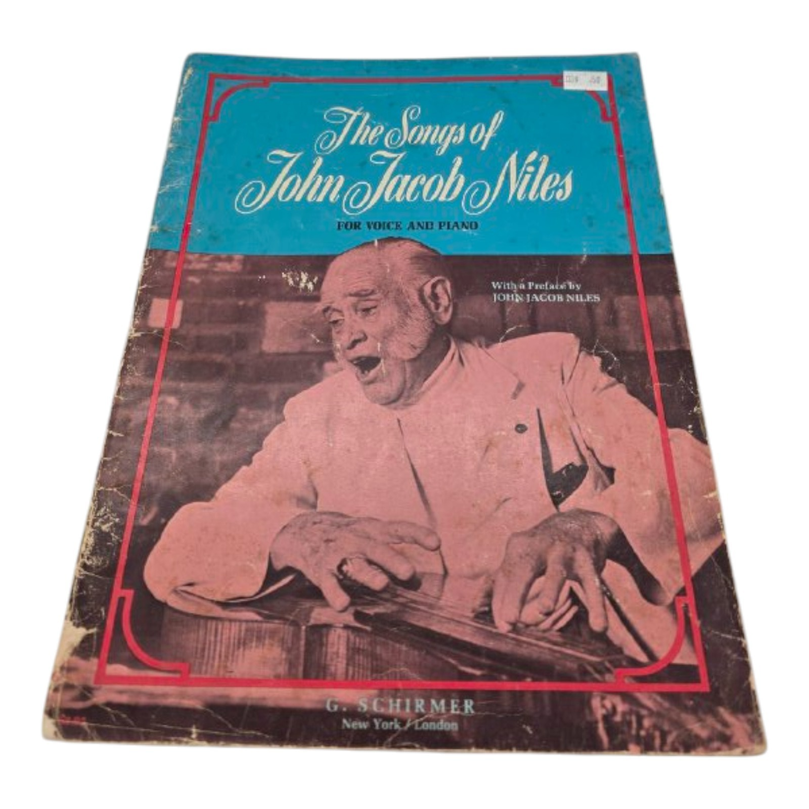 The Songs of John Jacob Niles For Voice and Piano Sheet Music 1975