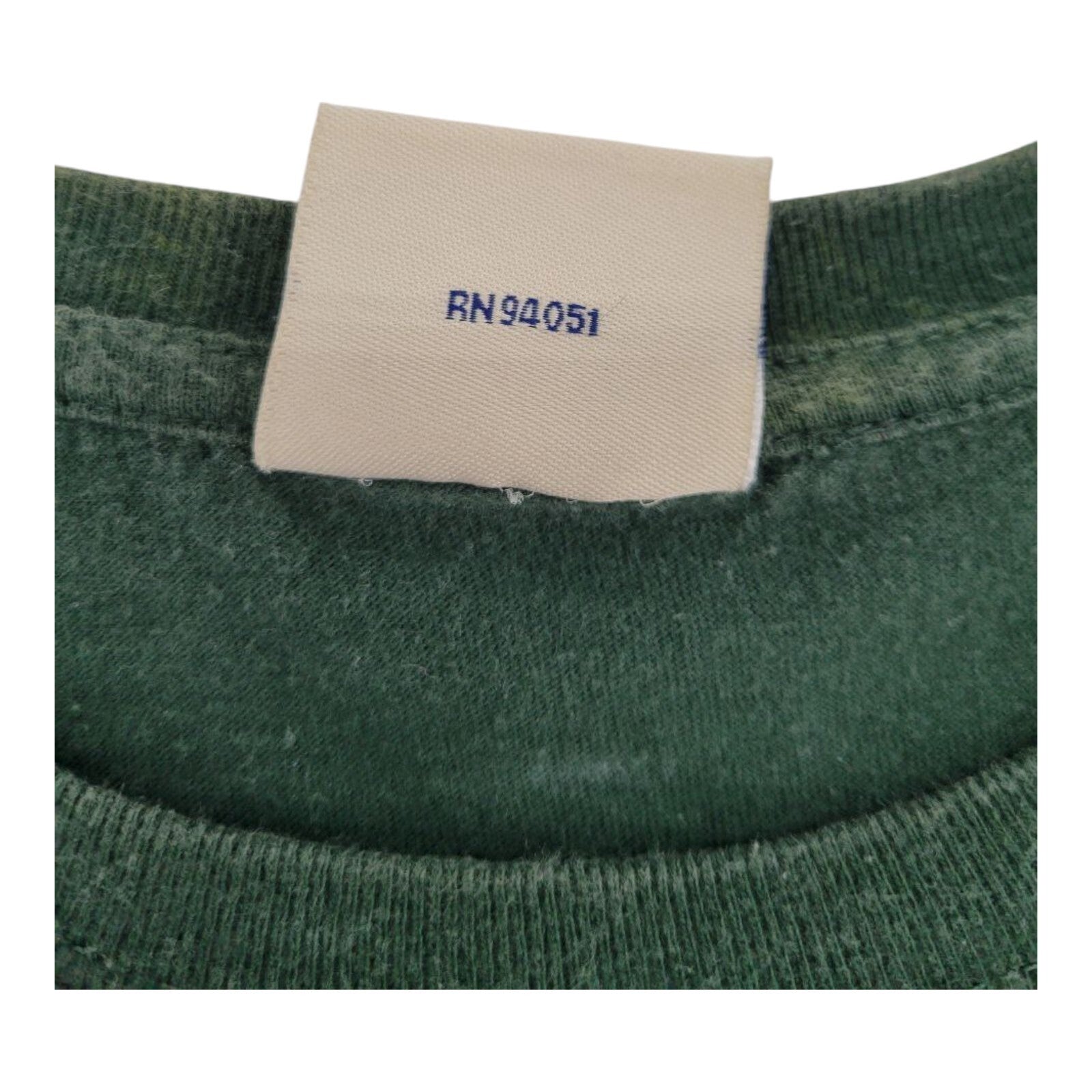 OVB Old Varsity Brand Ibis Logo Miami Hurricanes Mens Green T-Shirt Size M