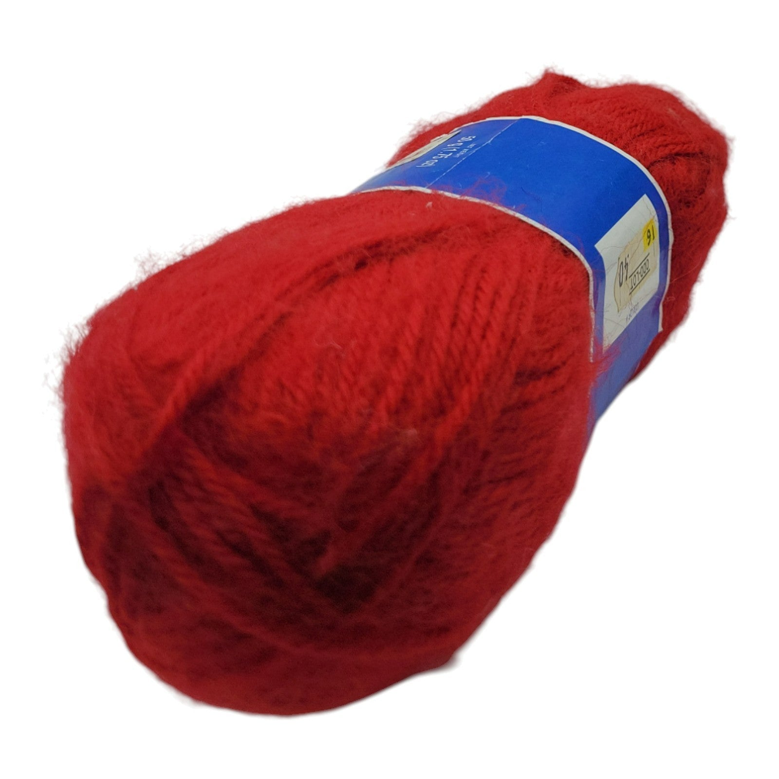 Vintage 1980s TG&Y Promotion Knitting Yarn Bright Red